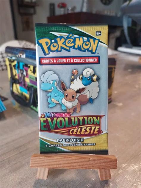 Voggt buy Booster pack loisir Pokémon de 3 cartes évolution céleste