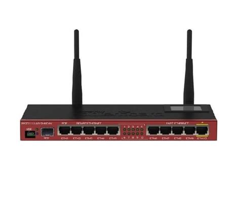 RB2011UiAS-2HnD-IN Router MikroTik 5p Gigabit Wi-Fi 2.4GHz
