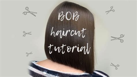 Bob Haircut Tutorial Youtube