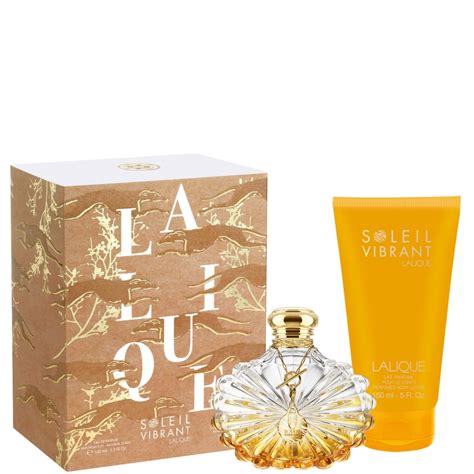 Soleil Vibrant Lalique Coffret Eau De Parfum Incenza