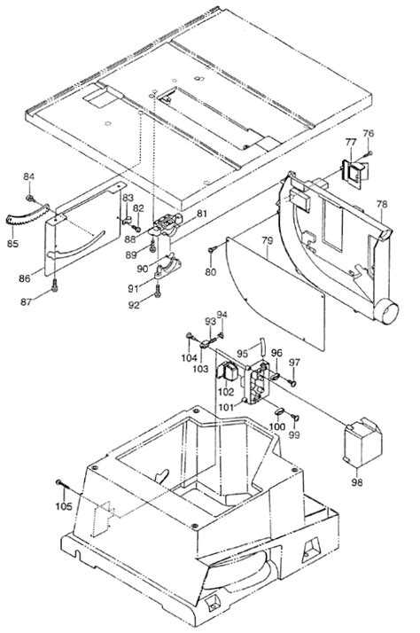 Makita 2703 10" Table Saw | Partswarehouse
