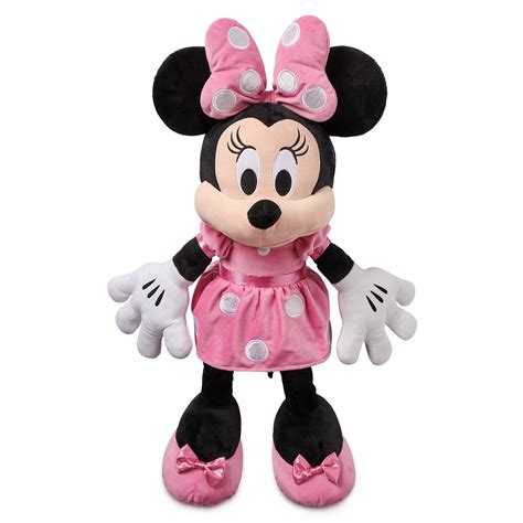 Minnie Mouse Plush Pink Large 21 1 4 ShopDisney