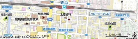 福岡県福岡市西区姪浜駅南1丁目の地図 住所一覧検索｜地図マピオン