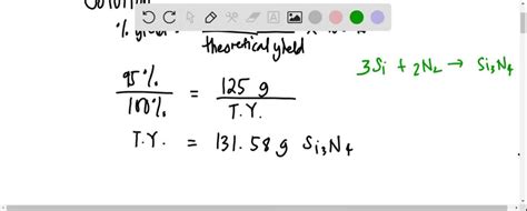 Silicon Nitride Si N Is Made By Combining Si And Nitrogen Gas At A