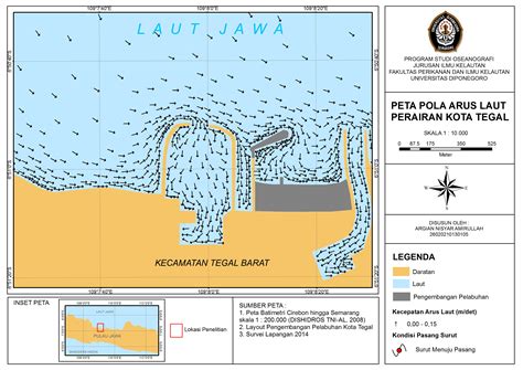 Kajian Pola Arus Laut Dengan Pendekatan Model Hidrodinamika Dua Dimensi