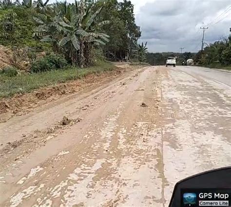 Ulah Projek Tanah Timbun Mitra Pt Phr Bikin Jalan Pekanbaru Duri Km