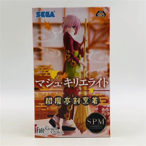 【未使用】新品未開封 セガ Spm スーパープレミアムフィギュア Fate Grand Order Fgo マシュ・キリエライト 閻魔亭割烹着の落札情報詳細 ヤフオク落札価格検索 オークフリー