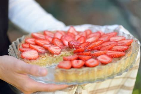 Tarte Fraises Rhubarbe Sans Gluten Sunny D Lices