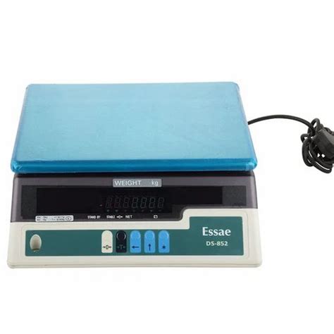 Essae DS 852 Table Top Weighing Scale Size 304 W X 295 D X 115 H