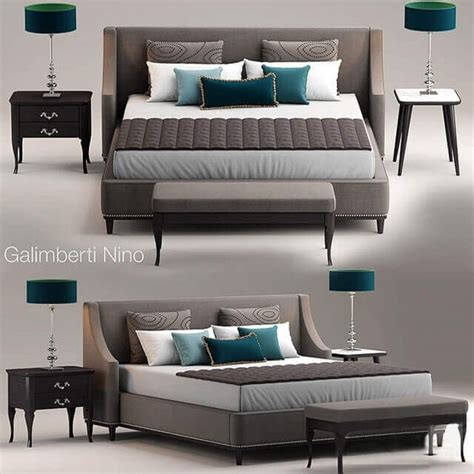 Grace Galimberti Bed 3d Model For Download Bed Classic