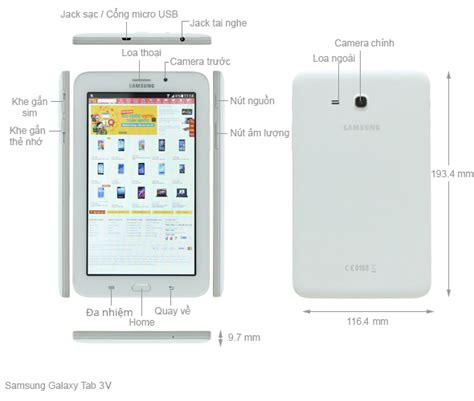 Samsung Galaxy Tab 3V T116 Thegioididong