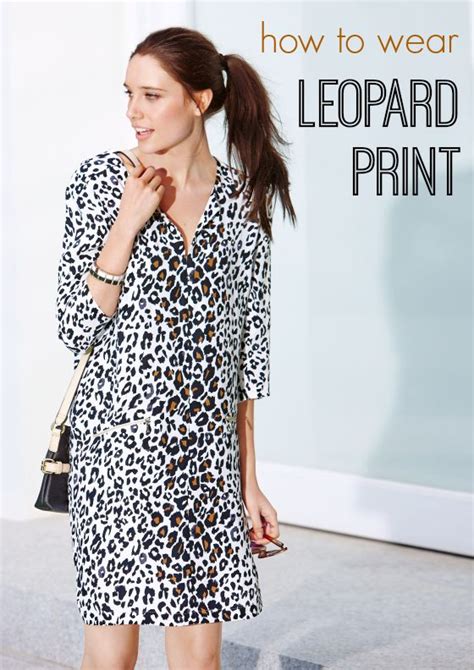 How To Wear Leopard Print How To Wear Leopard Print Next Clothes