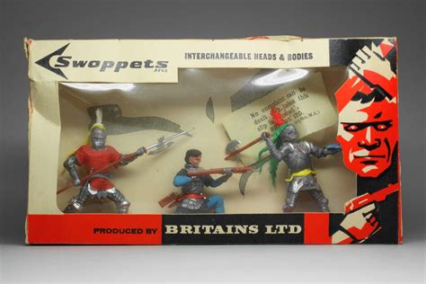 Sold Swoppet Knights 3 Figure Window Box Herald Toys And Models