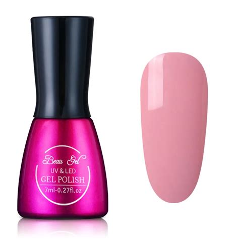 Beau Gel Ml Nude Color Series Gel Polish Hybrid Varnish Soak Off Gel Lacquer Nail Polish Semi