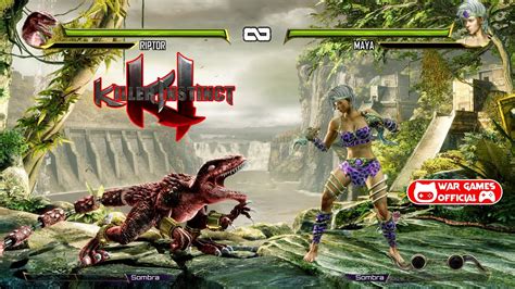 KILLER INSTINCT RIPTOR VS MAYA GAMEPLAY YouTube