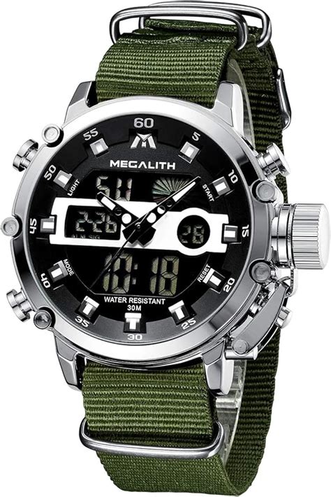 Megalith Herrenuhr Milit R Uhr Sport Outdoor Digitaluhr Herren