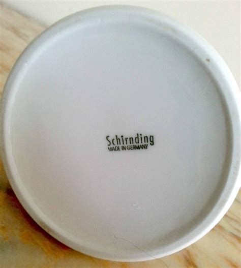 Schirnding Bavaria German White Porcelain Coffee Or Tea Etsy