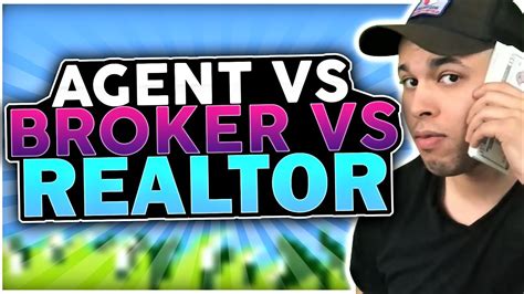 Real Estate Agent Vs Broker Vs Realtor Vs Locator Differences Youtube