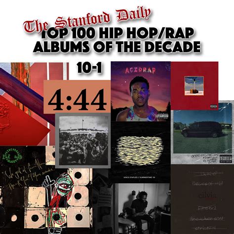 Top 100 hip-hop/rap albums of the 2010s: #10-1 - The Stanford Daily