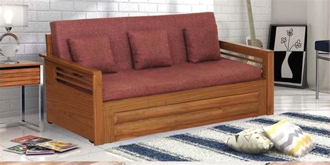 Furnitureshri In Honey Wooden Sofacum Bed For Home At Rs 29800 In Jodhpur