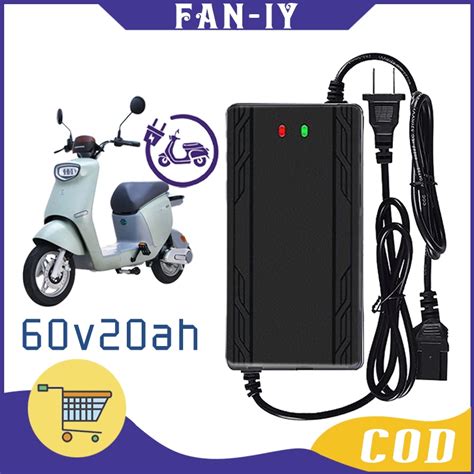 Jual 60v 20ah Cas Charger Motor Sepeda Listrik Auto Cut Off Charger