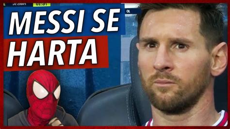 🥵messi No Aguanta Mas En El Psg ¿renovarÁ IrÁ A La Mls O Al BarÇa Mi Opinion Youtube