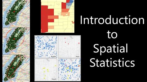 Introduction To Spatial Statistics GIS Maps Data Science YouTube