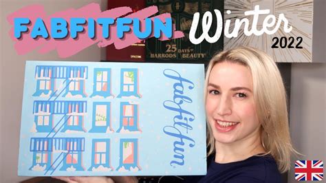 Fab Fit Fun Winter 2022 UK Unboxing YouTube