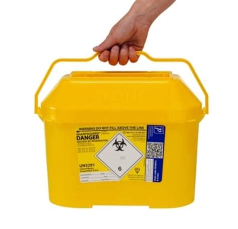 Sharpsguard Eco EXTRA 8 5 Waste Container Waste Container Color