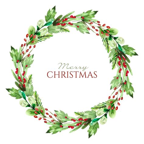 Xmas Wreaths Clip Art Library