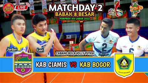 LIVE PORPROV XIV JABAR 2022 YOHANES DEDI LUVI JORDAN KABUPATEN