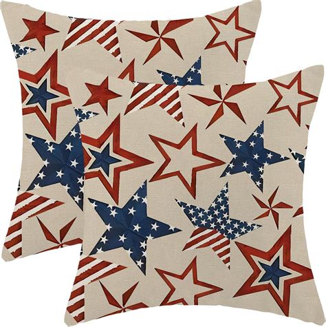 Amazon Th Of July Pillow Covers X Set Of Memorial Day