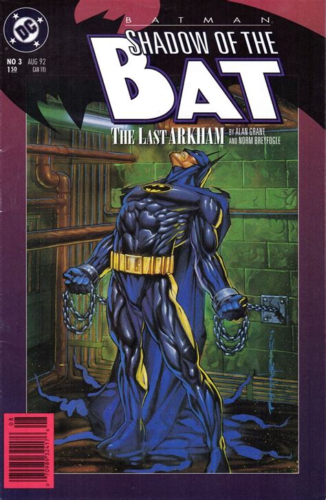 Batman Shadow Of The Bat 3 1992 Series Newsstand Edition 1992