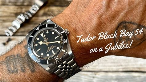 Tudor Black Bay On A Jubilee Bracelet Youtube