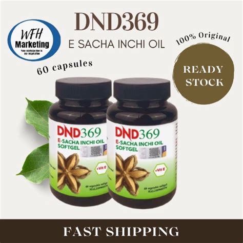 DND 369 E SACHA INCHI OIL SOFTGEL 1 BOTOL Shopee Malaysia