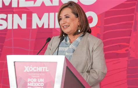 Violencia e inseguridad la mayor amenaza para la prosperidad Xóchitl