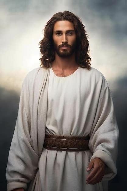 Imagen Realista De Jes S Cristo Foto Premium