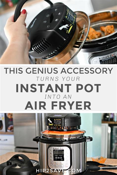 Turn Your Instant Pot Into An Air Fryer Using This Lid Accessory