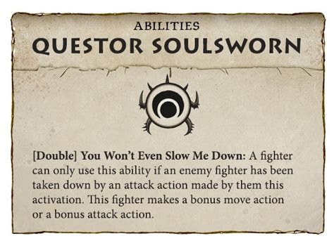 Warcry Questor Soulsworn Are An Elite Fighting Unit Bell Of Lost Souls