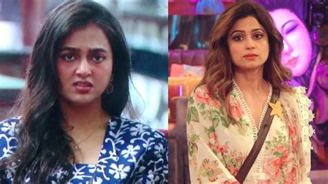 Bigg Boss 15 Tejasswi Prakash And Shamita Shetty Get Into An Ugly