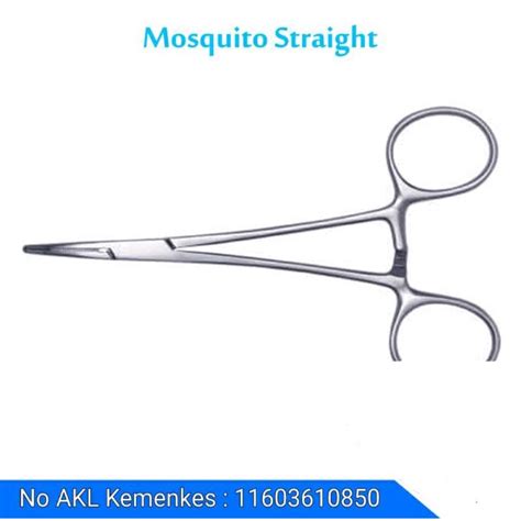 Jual Halstead Mosquito Forcep Straight 12 5 Cm Klem Mosquito Lurus Klem