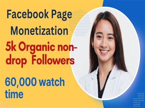 5000 Organic Facebook Followers And 60k Watchtime For Monetization Upwork