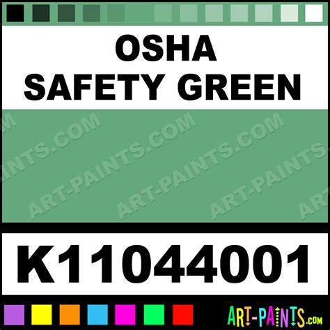 Osha Safety Yellow Ral Number