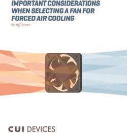 Important Considerations When Selecting A Fan For Forced Air Cooling