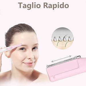 Touchbeauty Epilatore Sopracciglia Donna Rifinitura Peli Facciali