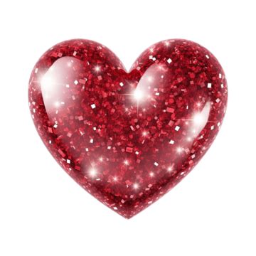 Glitter Heart Clipart Png Heart Png Glitter Heart Heart Love PNG