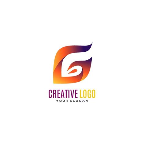 Creative Letter G Logo Design 20344571 Vector Art At Vecteezy