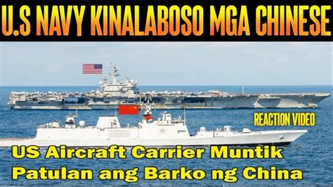 Naku Po Dambuhalang Aircraft Carrier Ng US Navy Muntik Umanong Patulan