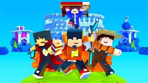 Minecraft JOGUEI MEU AMIGOS NO BED WARS EduKof YouTube