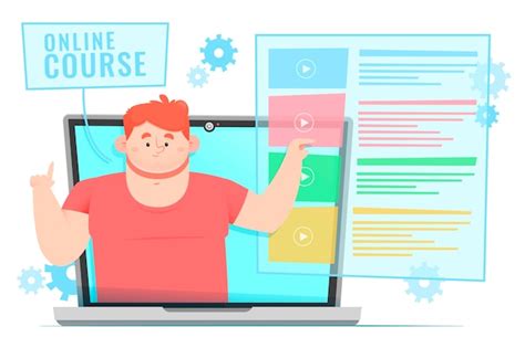 Cursos y tutoriales en línea. | Vector Gratis 